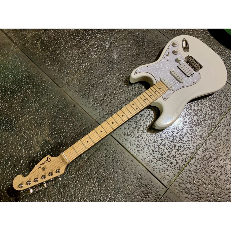 Gitar  Elektrik Original Difergio HSS Putih
