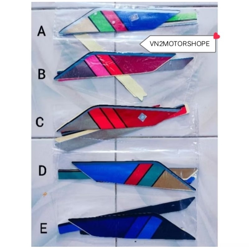 STRIPING|STIKER|LIST BODY POLOS BODY MOTOR HONDA ASTREA PRIMA MODEL TAHUN 1991-1992 BAHAN BAGUS TERB