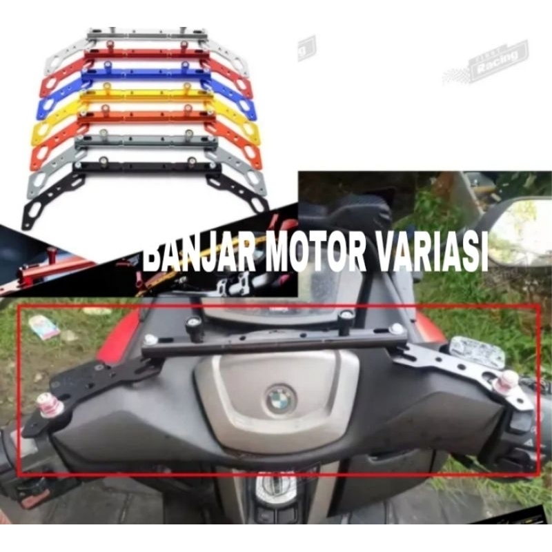 Palang Stang / Stabiliser Stang Stelan / Stabilizer Stang Setelan panjang pendek Motor Honda Beat St