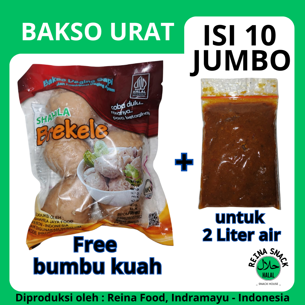 

BAKSO URAT ISI 10 JUMBO FREE BUMBU KUAH
