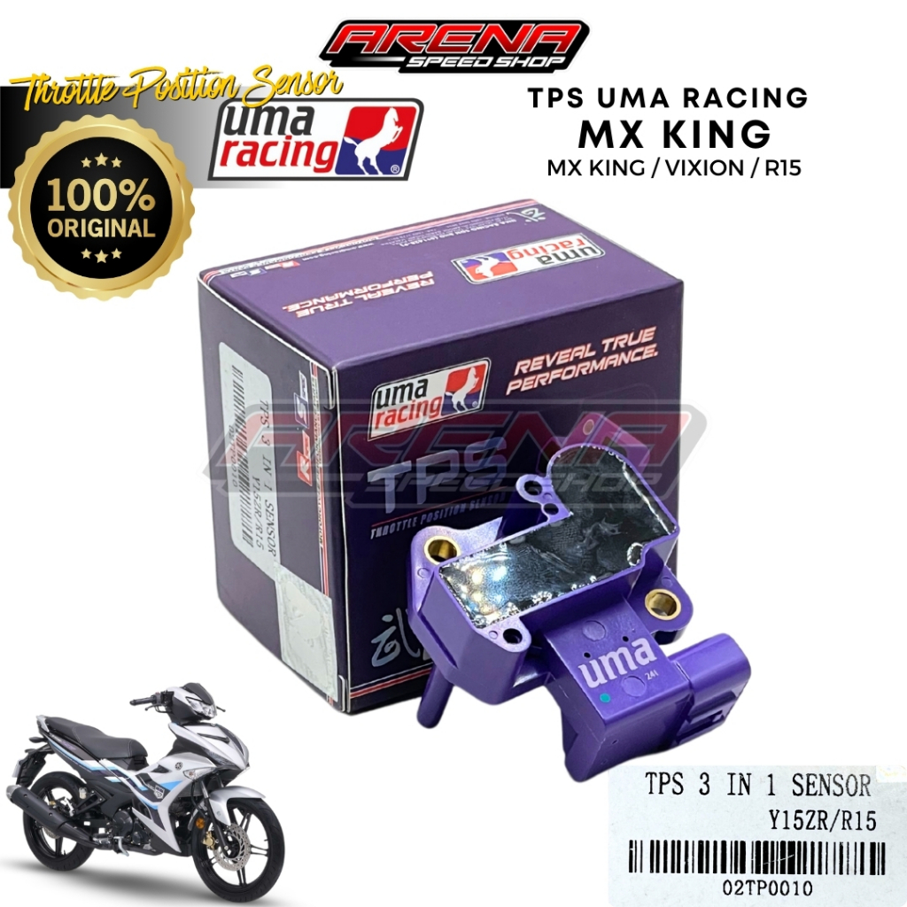 UMA Racing Y15ZR TPS 3in1 Sensor - Throttle Position Sensor TPS MX King Vixion R15 Original Uma