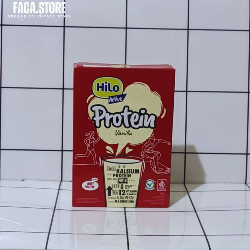 

Hilo active vanilla 250g
