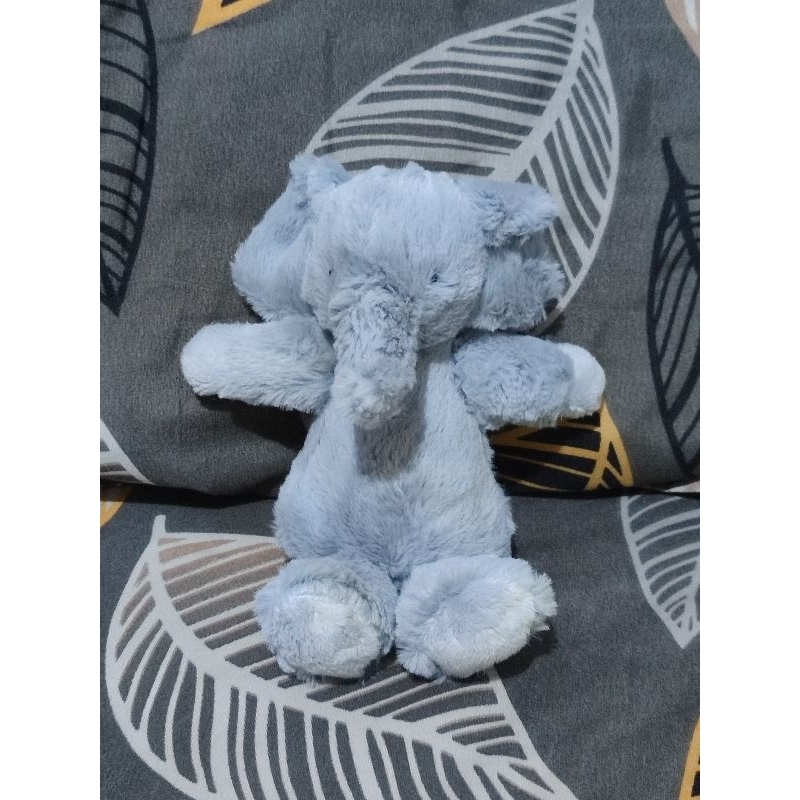 Jellycat plush animal stuffed Tiny Elephant / Boneka Gajah Biru Kecil
