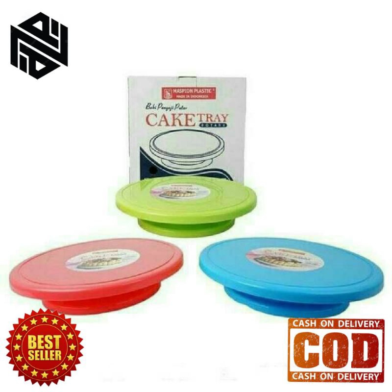 meja putar kue tart Maspion