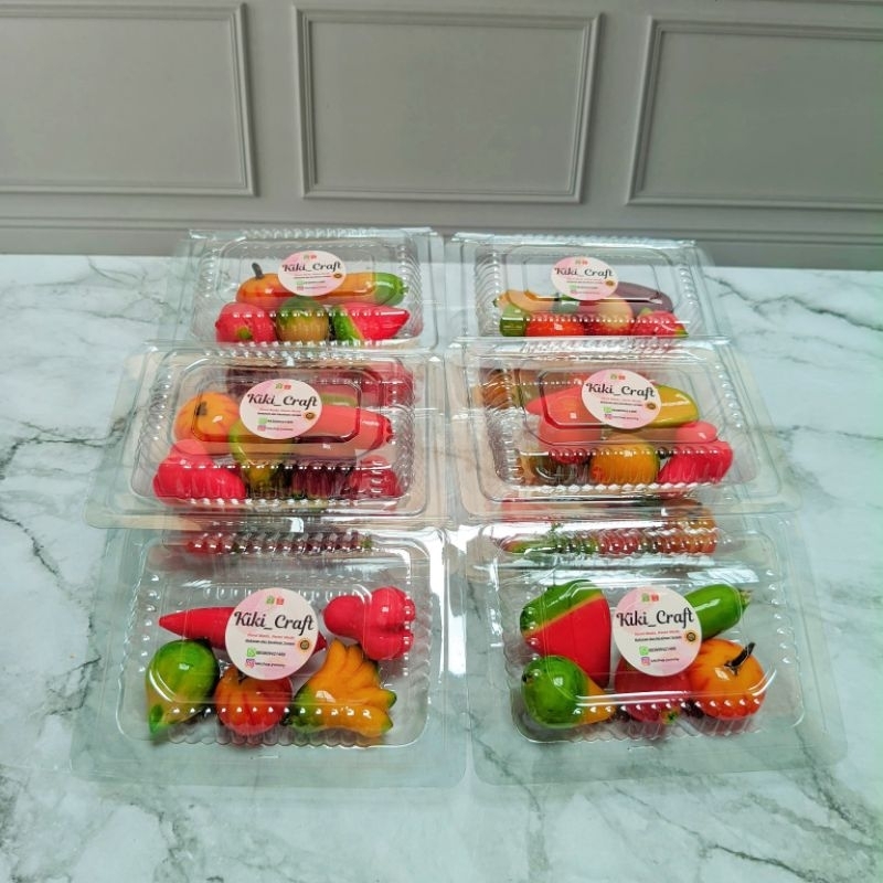Kue Lukchup / Kue Buah Mini Thailand Mika Kecil isi 5