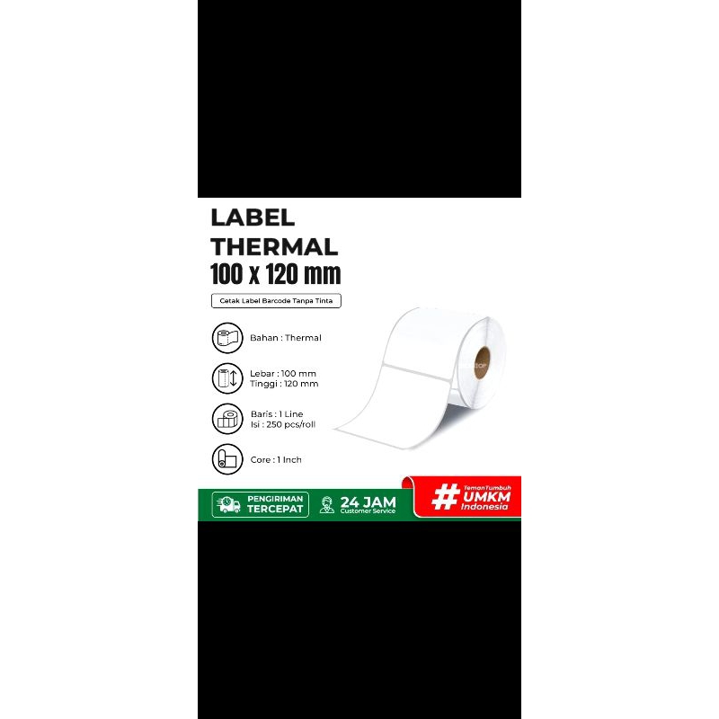 

[20roll] isi 250 Thermal 120x100 spx resi Online kertas