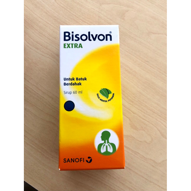 BISOLVON Extra Obat Batuk Berdahak Pengencer Dahak Sirup