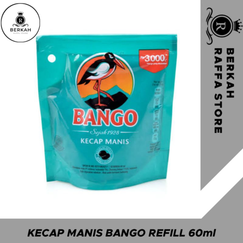 

Kecap Manis Cap Bango Refill 77gr / Kecap Manis Bango Unilever