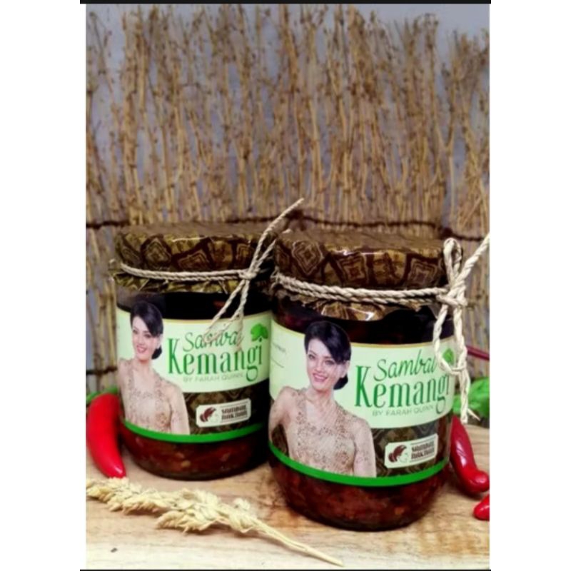 

Sambal Kemangi | Chef Farah Quinn | 230 gr | enak tenan | 1 dus isi 2 botol |