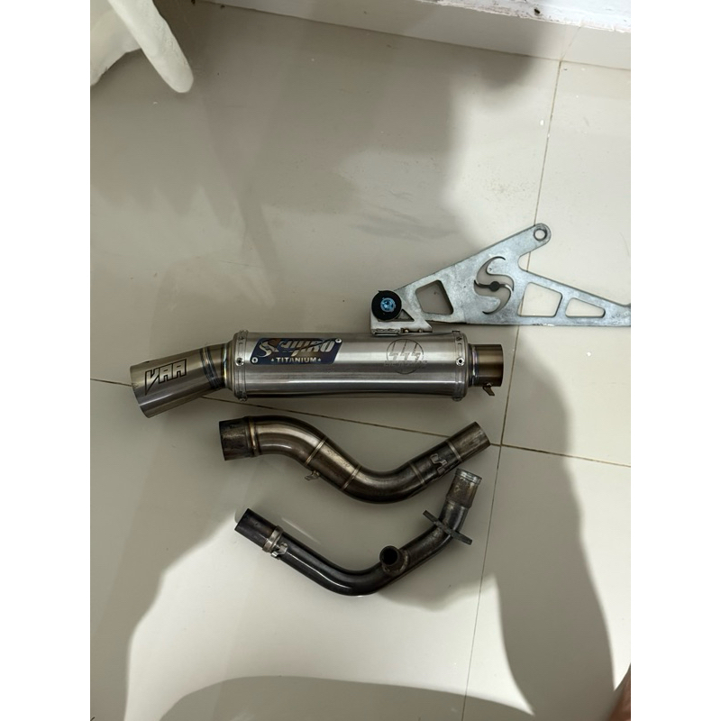 Shijiro Titanium Inlet 45 Vespa Matic
