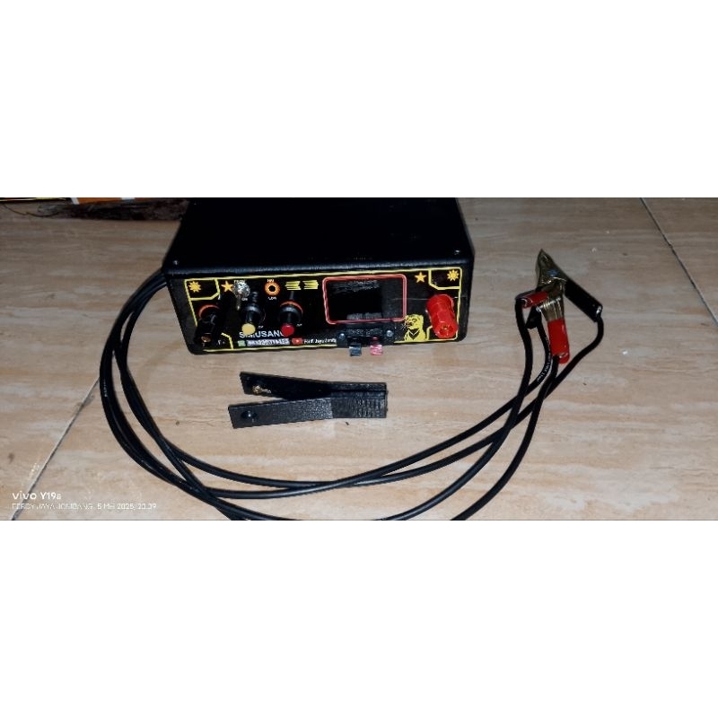 pdc 2fet jumbo simusang power full proteksi adu stik dan aki kebalik kipas otomatis&vol meter kusus 