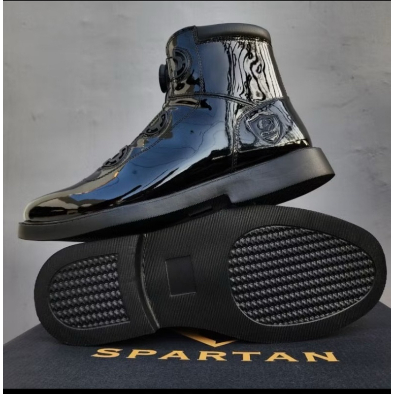 Sepatu PDH Midtrack 3/4 Kilap Spartan