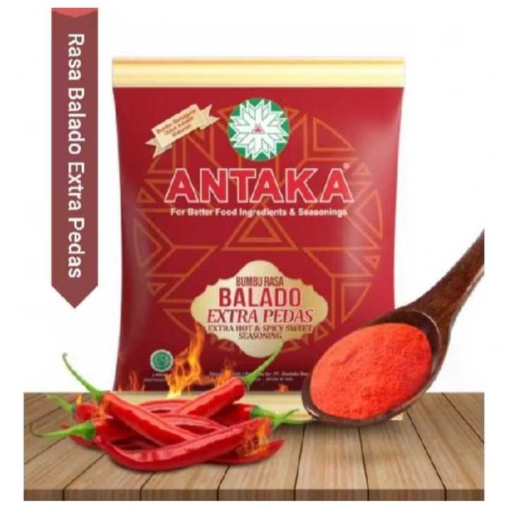 

Antaka Merah Bumbu Tabur Serbaguna 100GR Berbagai Rasa 1 Renceng ( 100gr x 10pcs)