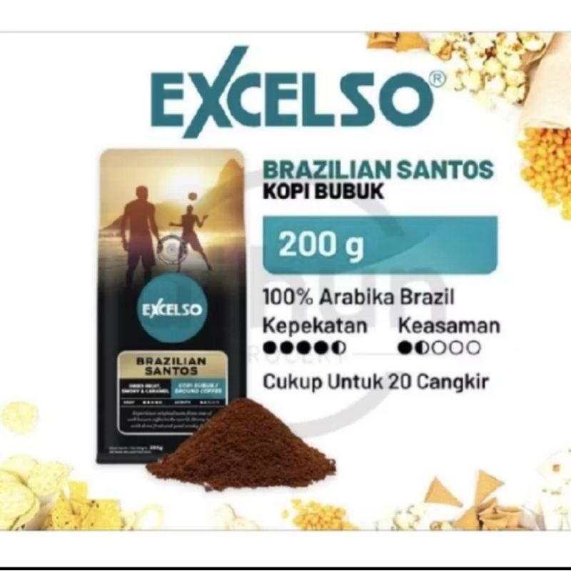 

EXCELSO KOPI BUBUK BRAZILIAN SANTOS 200GR