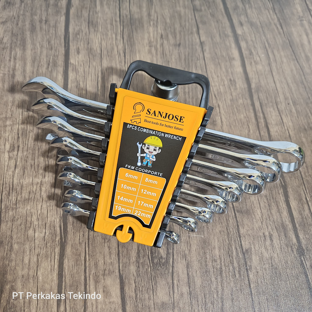 Kunci Ring Pas Combination Wrench Kunci Ring Set Kombinasi Lengkap Pas Ring Set Lengkap Full Set