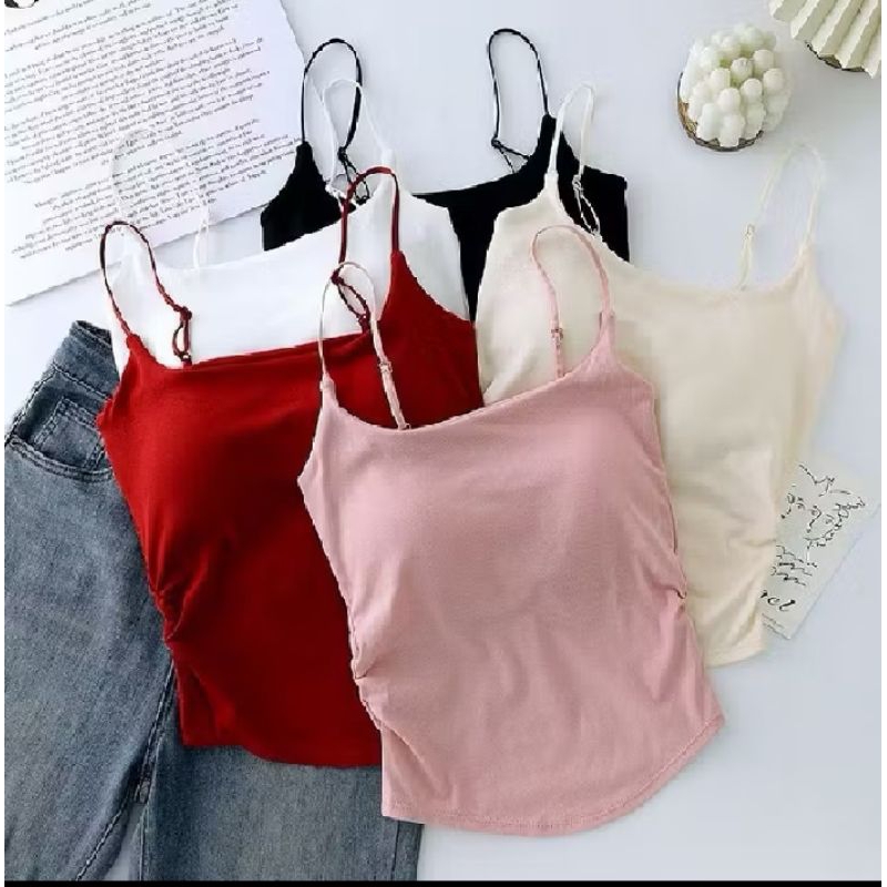 Tanktop Cup bra Wanita Tanktop Bra Fashion WM-28