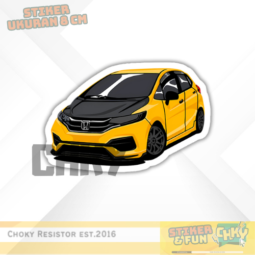 

Stiker Sticker Vinyl Laminasi Glosy HONDA JAZZ GK5 Vol 2