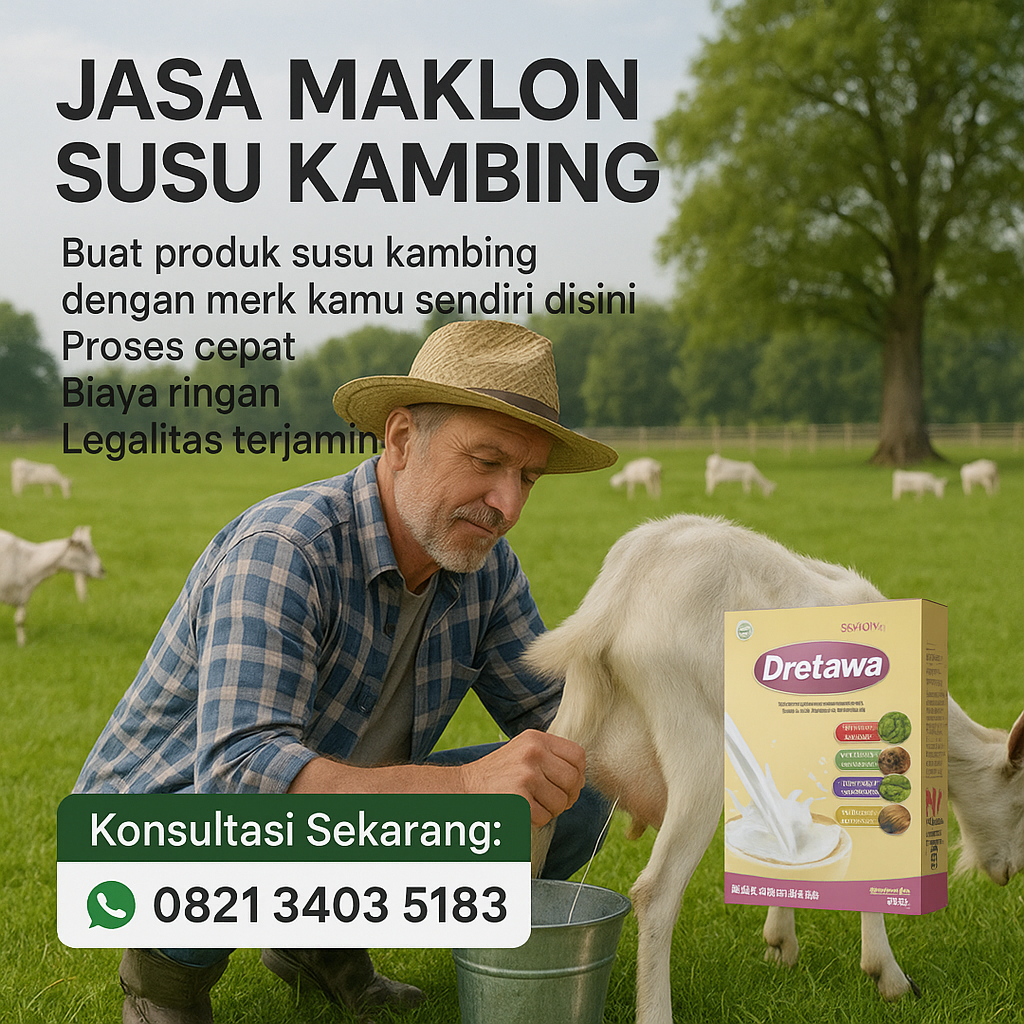 

Jasa Maklon Susu Kambing