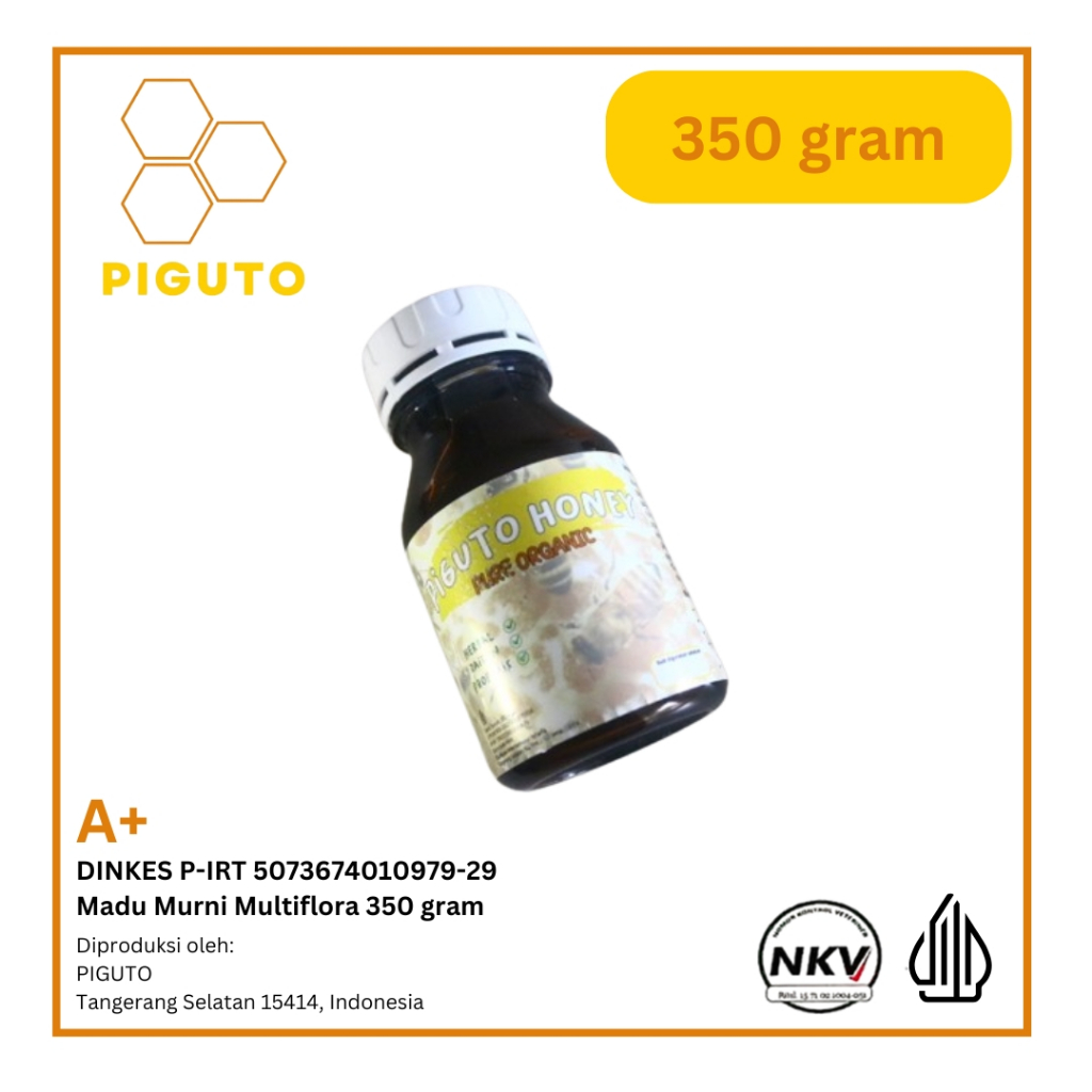 

Madu Murni Multiflora 350 Gram - Atasi gejala maag sakit perut demam batuk menjaga imunitas