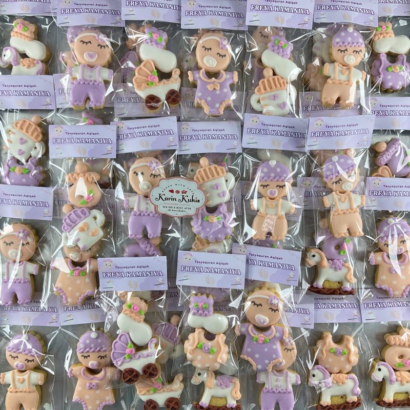 

hampers, souvenir kukis untuk aqiqah