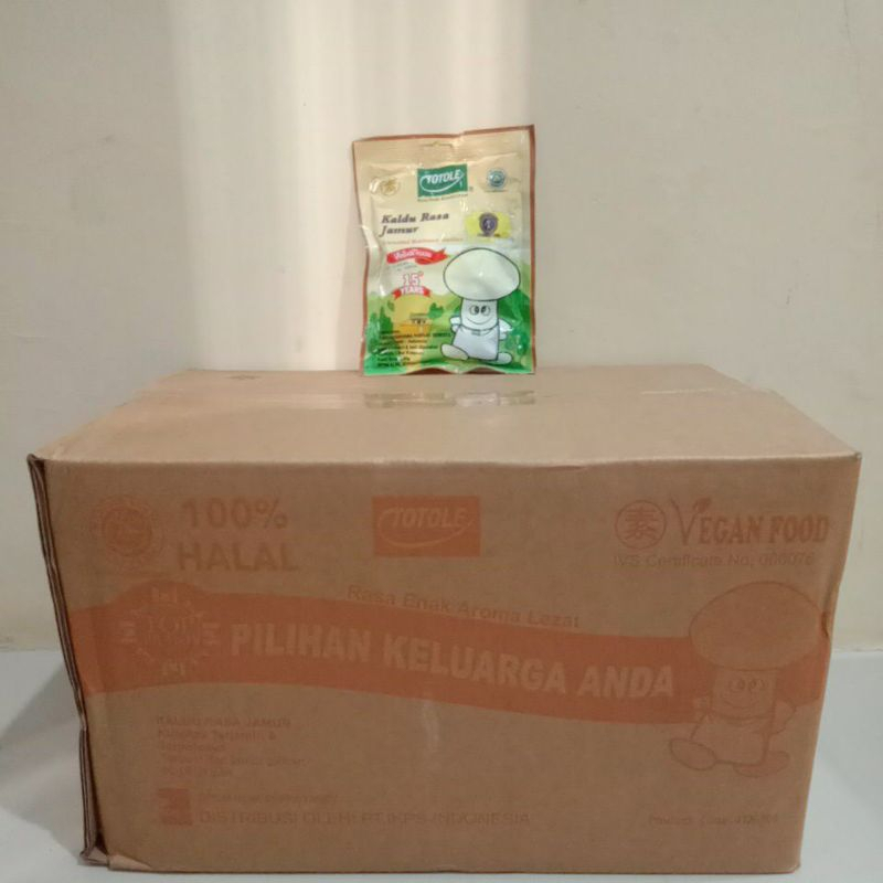 

TOTOLE KALDU JAMUR 80 GRAM 1 DUS ISI 100 PCS