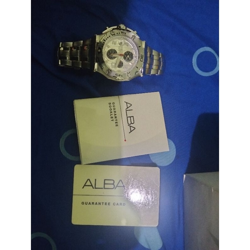 Jam Tangan Alba second original 100%