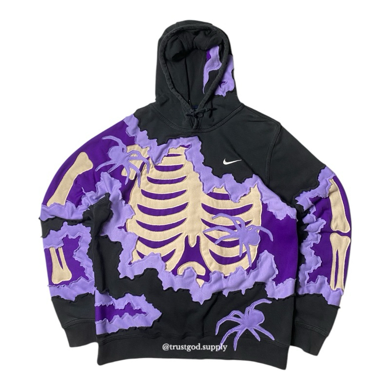REWORKED NIKE SKELETON HOODIE