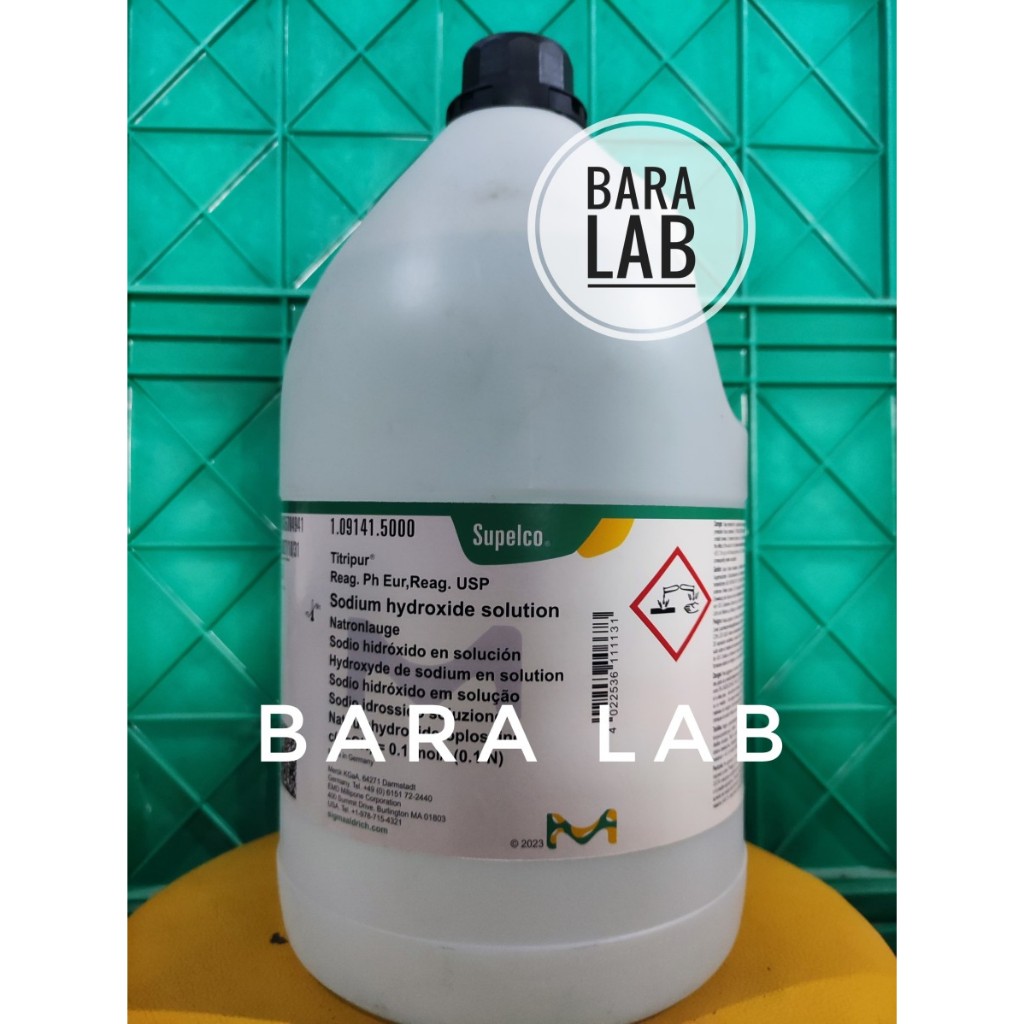 Sodium Hydroxide Solution 0.1 moll/L / NaOH. / MERCK 109141 5L