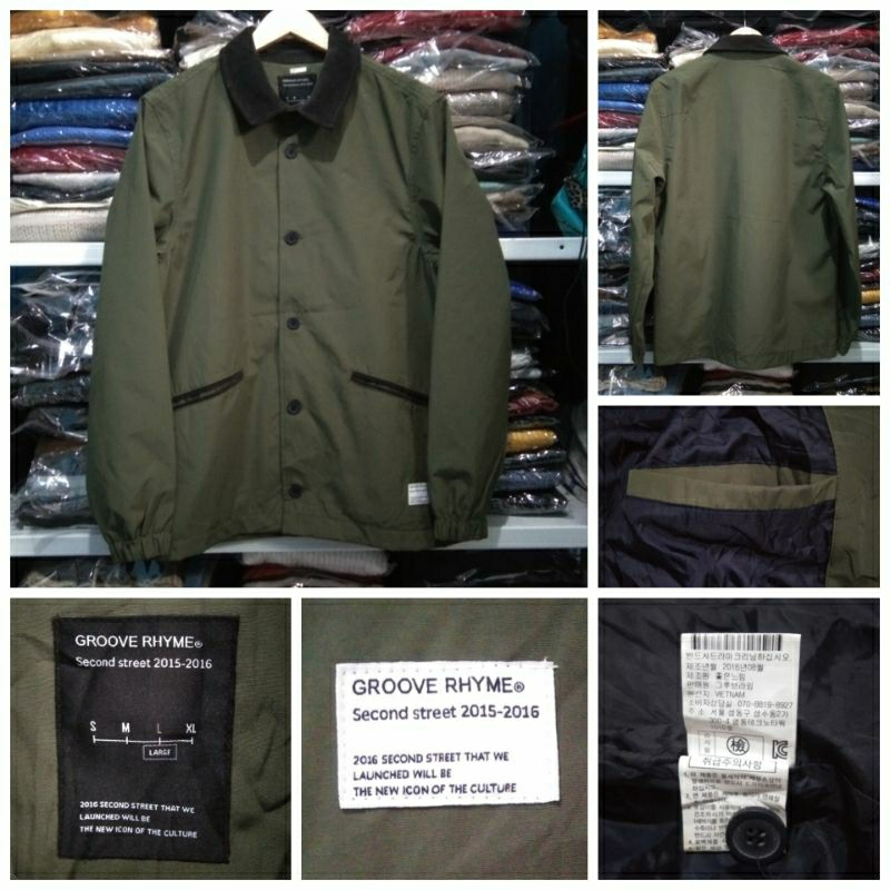 NETT Jaket Groove Rhyme Original