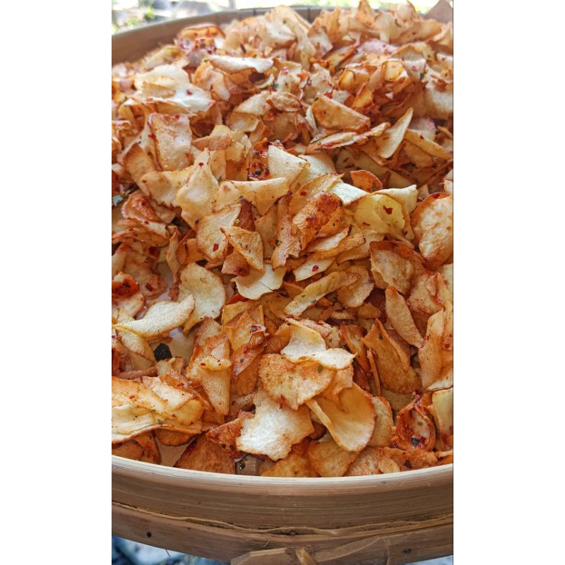 

KERIPIK BUMBU RUJAK KEMASAN 400gram GRATIS ONGKIR