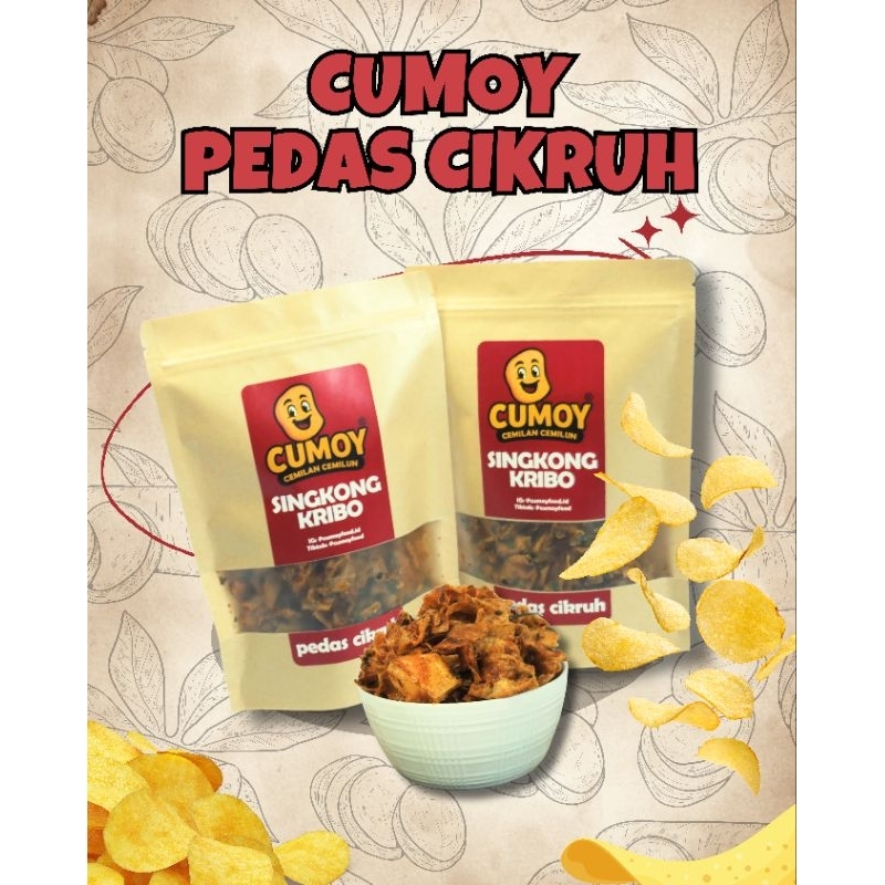 

CUMOY - Keripik Singkong Kribo Pedas Cikruh