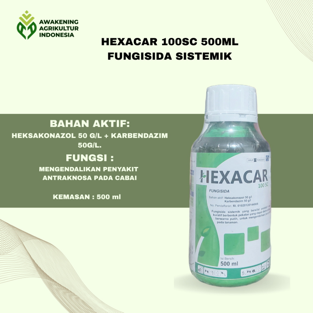 Hexacar 100SC 500ML Fungisida Sistemik