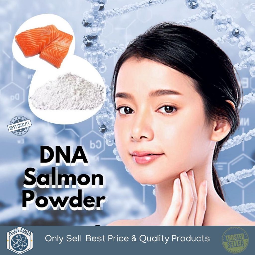 Ready 10gr DNA Salmon Powder / DNA Salmon Peptide Collagen Pure / Bubuk Kolagen Suplemen Kulit DNA S