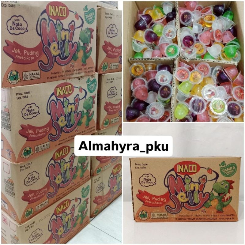 

Inaco Jelly with Nata De Coco Rasa Mix 1 Dus 10kg
