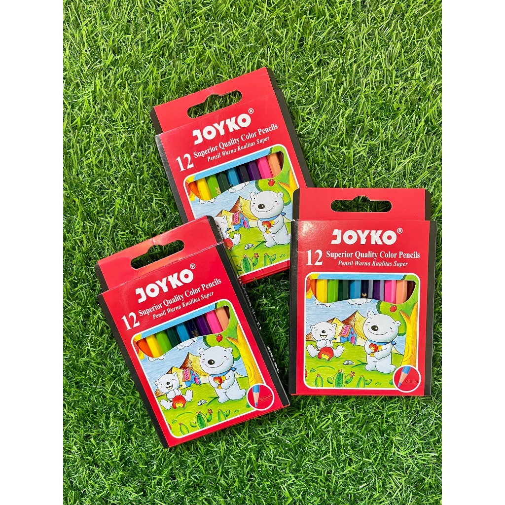 

Pensil Warna Joyko 12 Warna Pendek