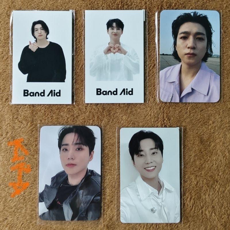 DAY6 BAND AID PHOTOCARD PC ALADIN SWKR SOUNDWAVE KAKAO NEMOZ  POB