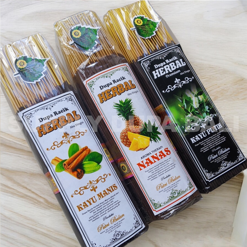 Dupa Herbal Putri Bulan Dupa Harum Dupa Aromaterapi