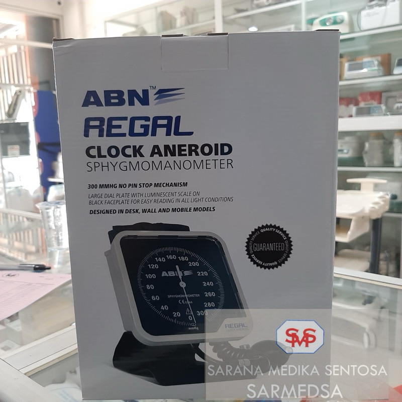 Tensimeter Dinding ABN / ABN Regal Clock Aneroid Wall Model