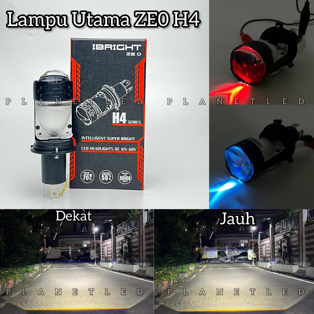 IBRIGHT ZE0 Lampu Utama Projector H4