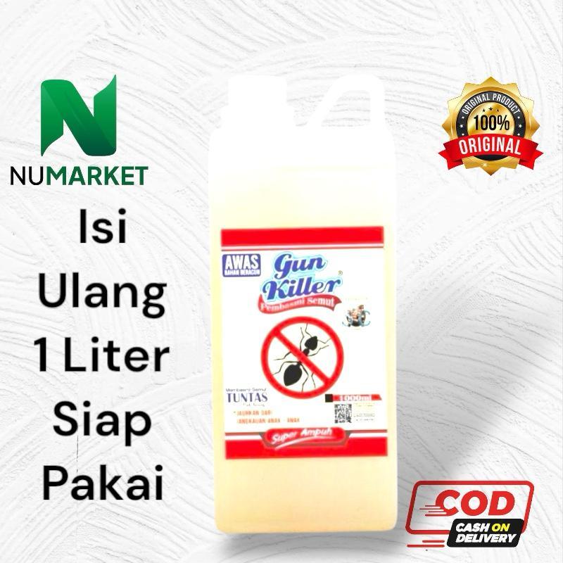 GUN KILLER Racun Obat Pembasmi Semut Merah,Hitam Ampuh Original 1 Liter
