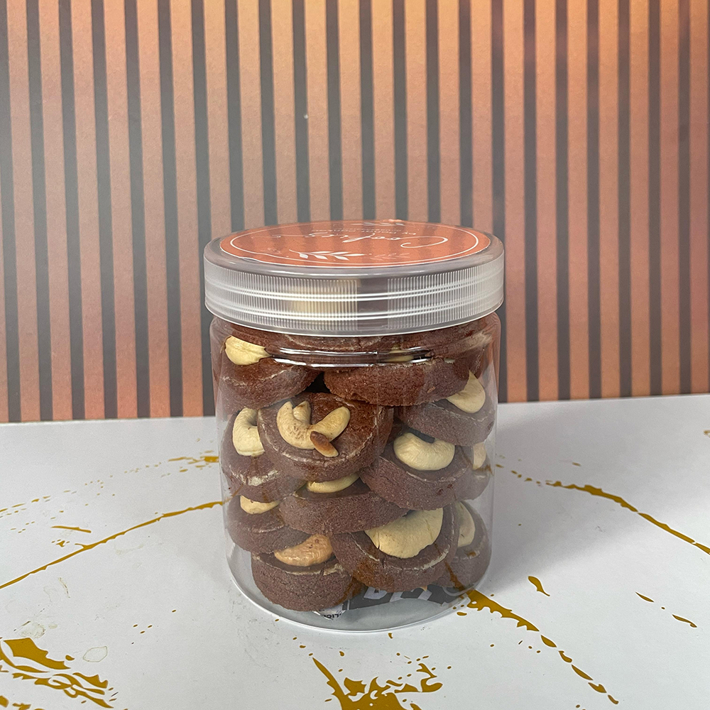 

Kue Coklat Mede Ukuran 600ml - Kue Kering Cokelat Mede Renyah Homemade