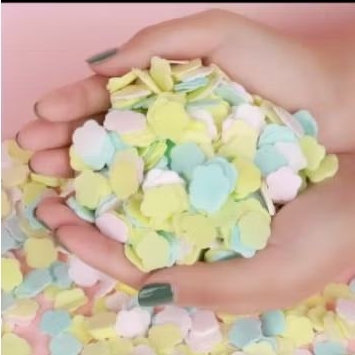 Sabun Kertas Mini Motif Bunga / Sabun Kertas Praktis / Sabun Cuci Tangan Kertas Paper