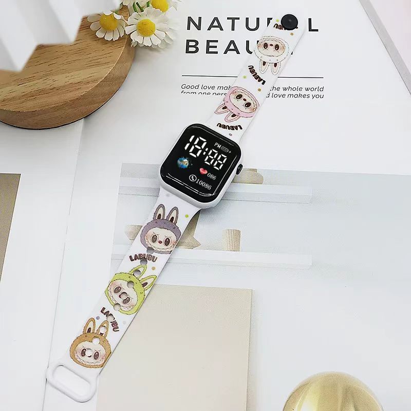 Jam Tangan Digital Anak-Anak Labubu Jam Anti Air