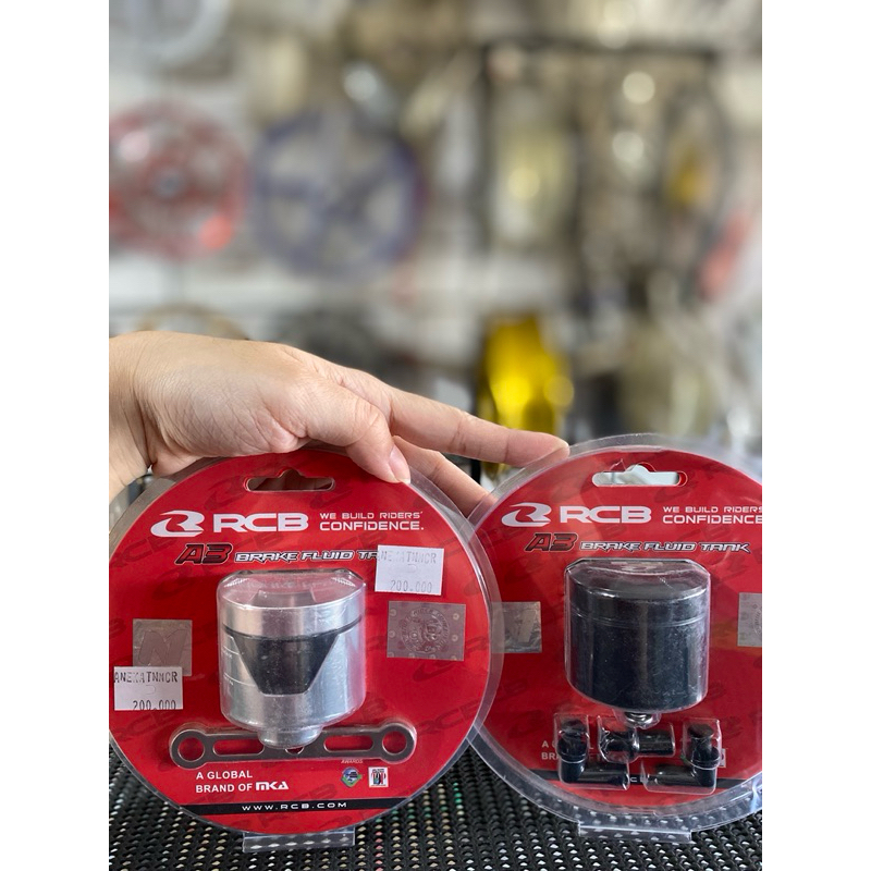 TABUNG MASTER REM RCB E3 HITAM SILVER