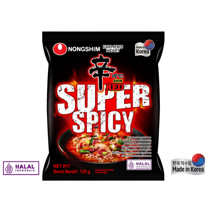 

MIE IMPORT KOREA - NONGSHIM SHIN RED SUPER SPICY