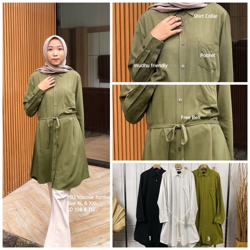 Tunik rayon Nurama/tunik rayon premium/tunik rayon /tunik polos