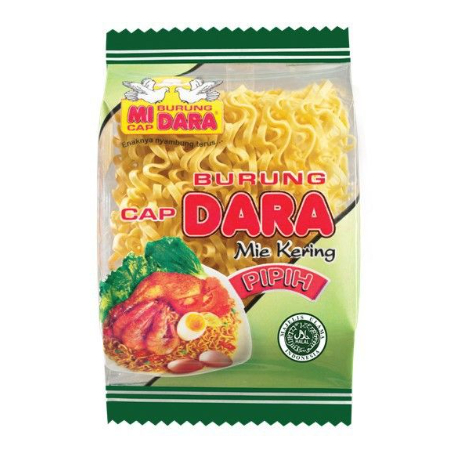 

BURUNG DARA MIE KERING PIPIH 140GR