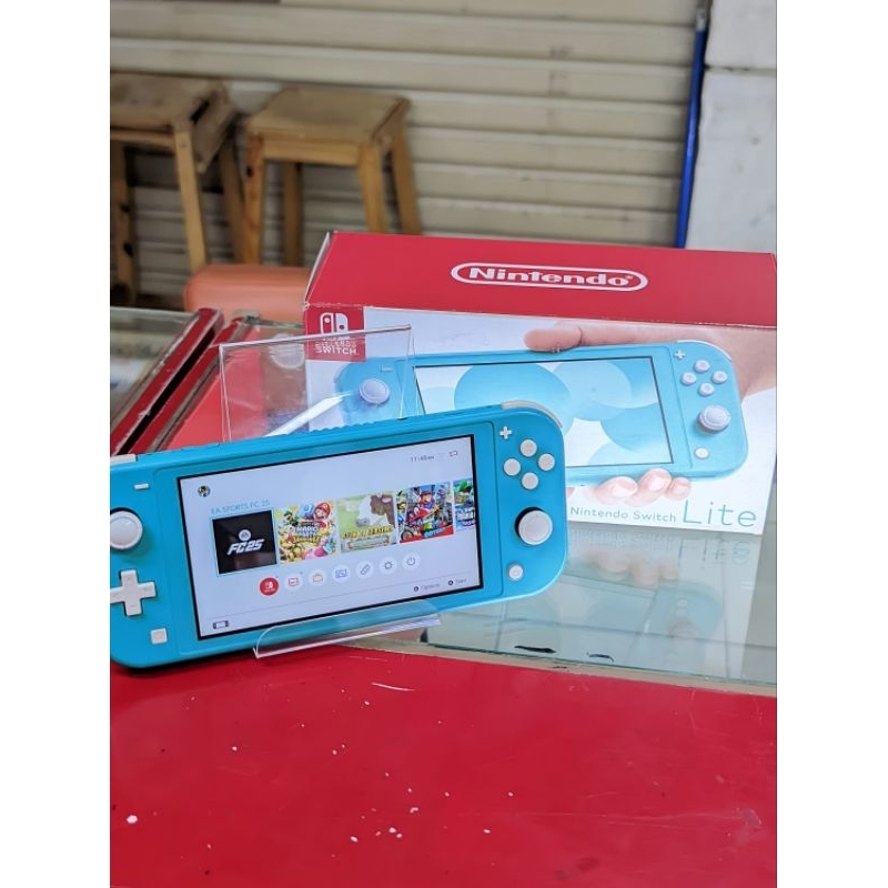 Nintendo Switch Lite Turquoise CFW 128GB Second