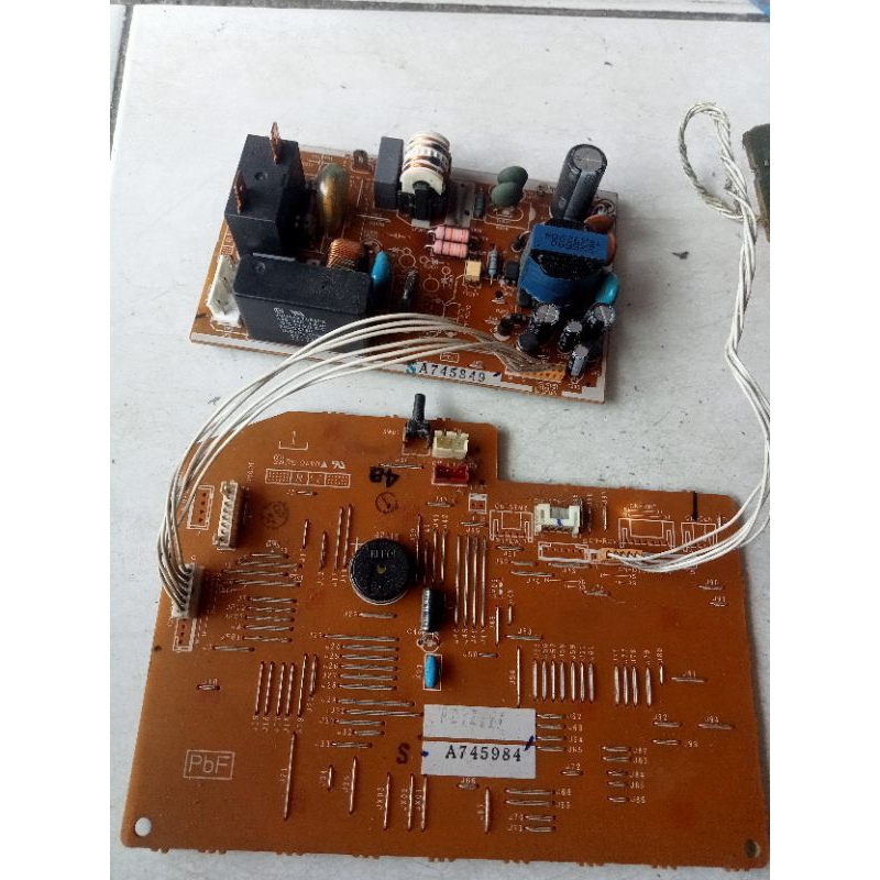 Elektronik Pcb Modul AC Panasonic A745285 A745284 Set Sensor