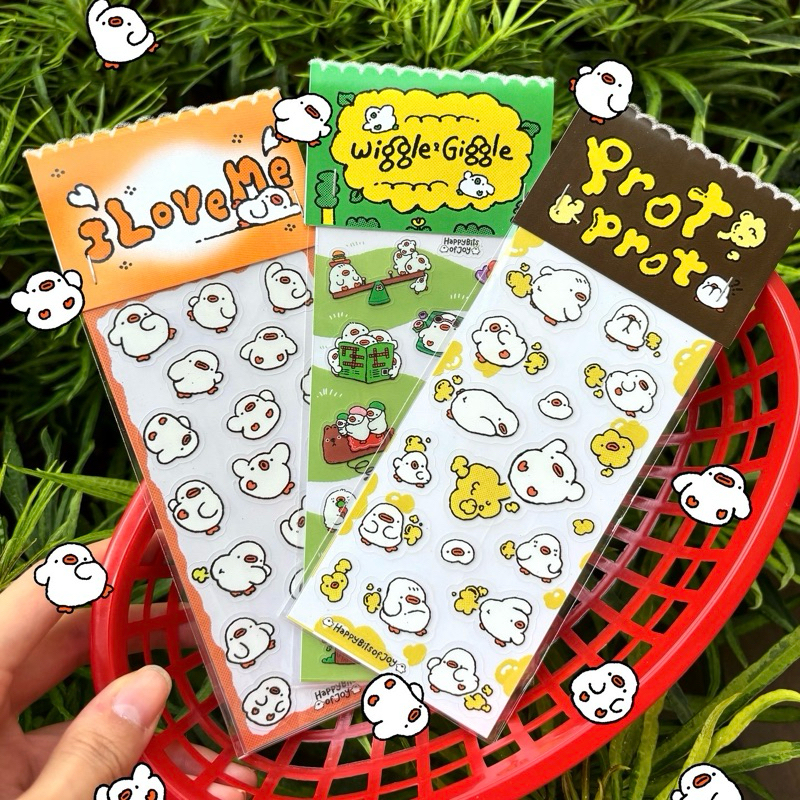 

Prot Prot, I love Me, Wiggle n Giggle Sticker Sheet